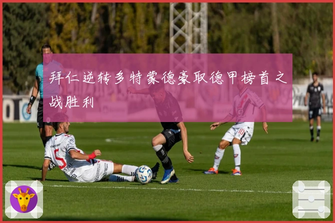 拜仁逆转多特蒙德豪取德甲榜首之战胜利